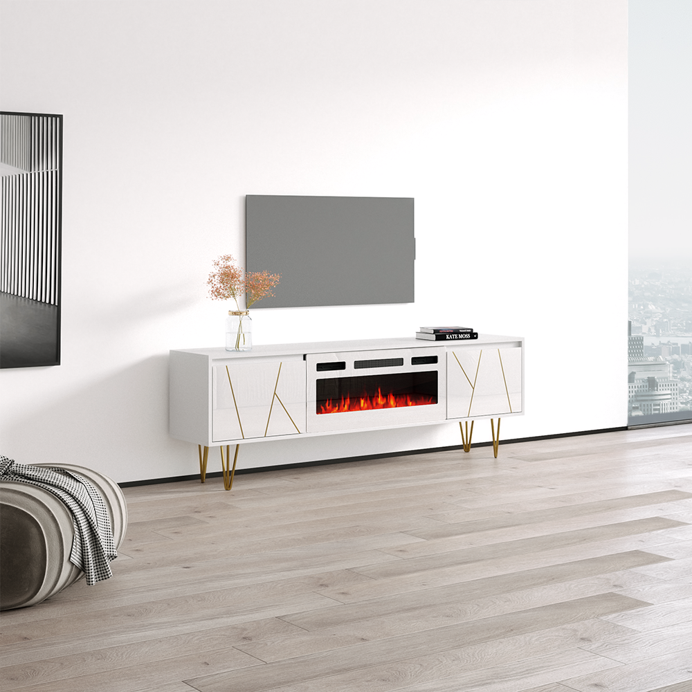 Haifa WH-EF Fireplace TV Stand