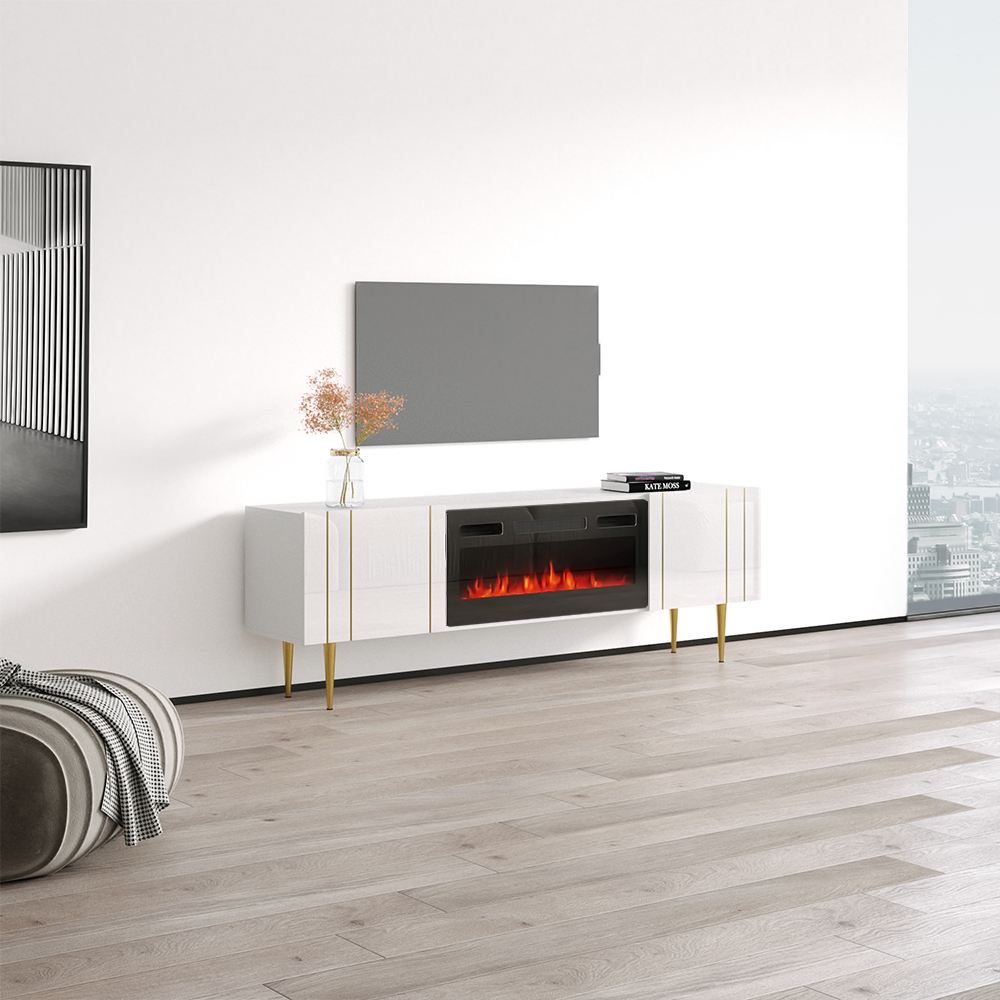 Nile BL-EF Fireplace TV Stand