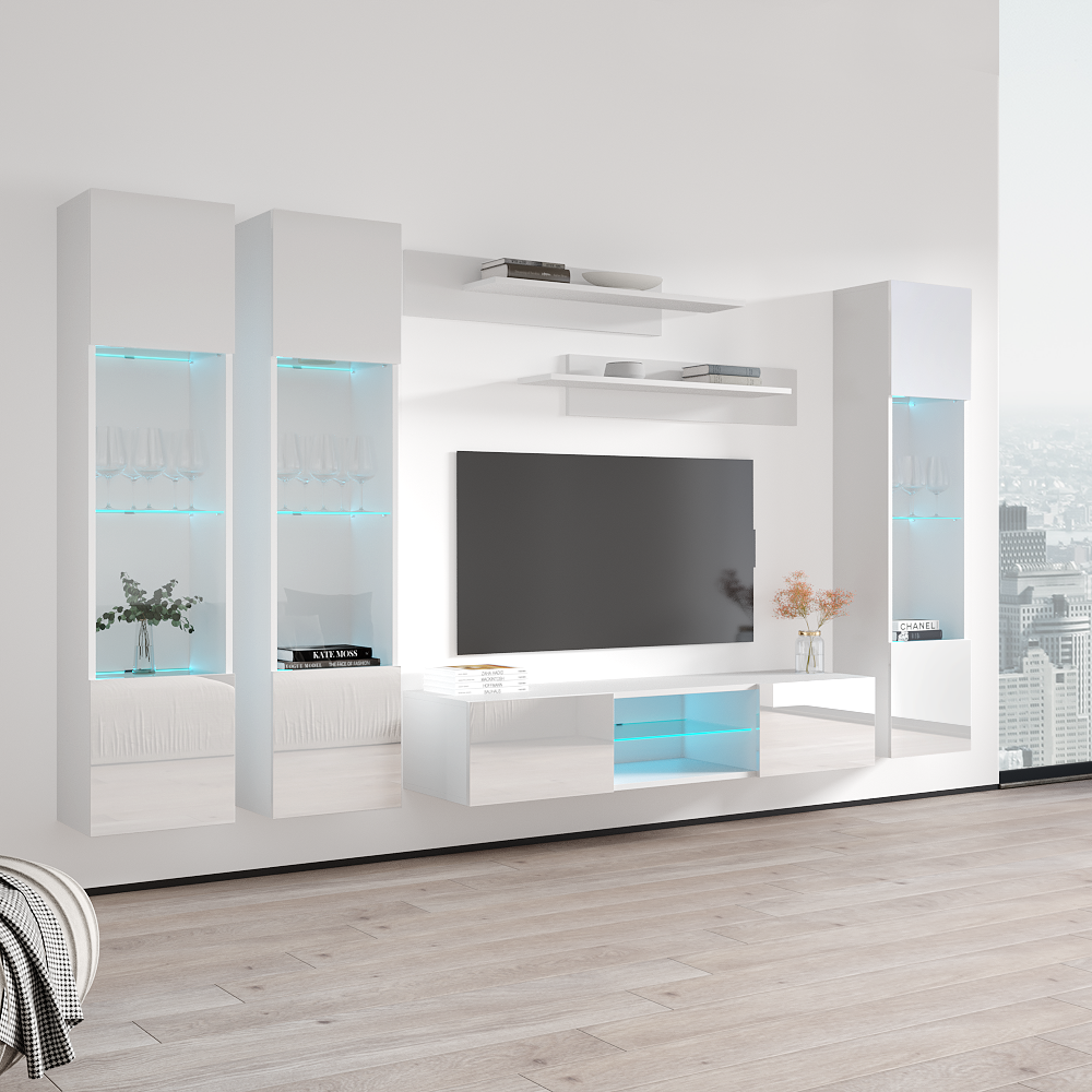 Fly C 33TV Floating Entertainment Center