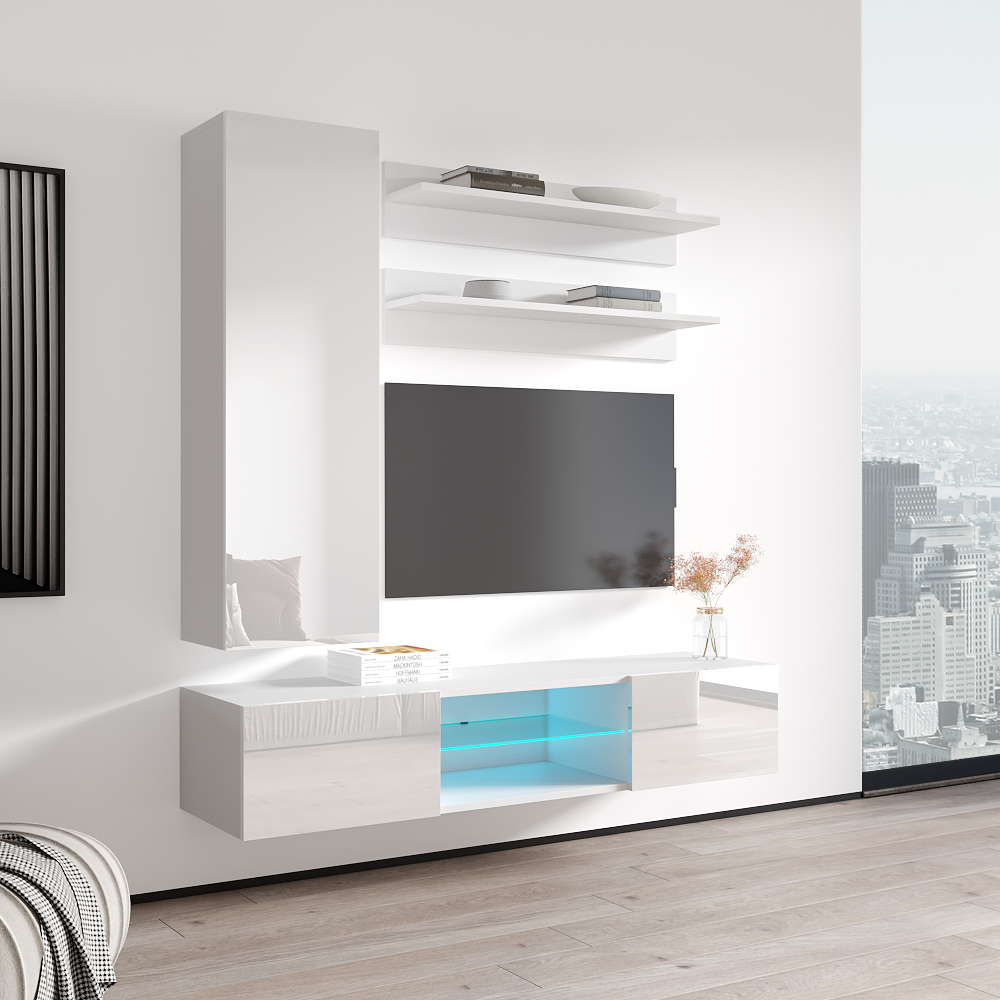 Fly H 33TV Floating Entertainment Center