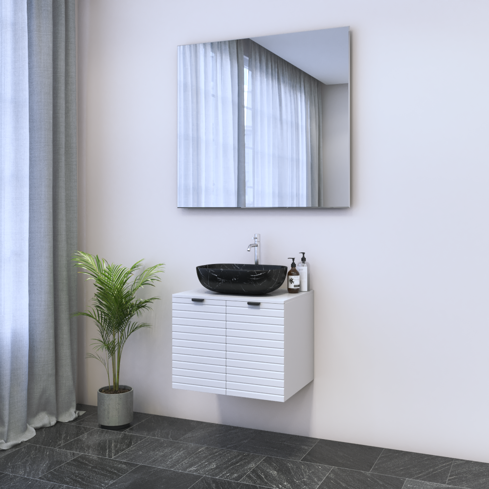 Capri 2D 60 Floating Bathroom Vanity