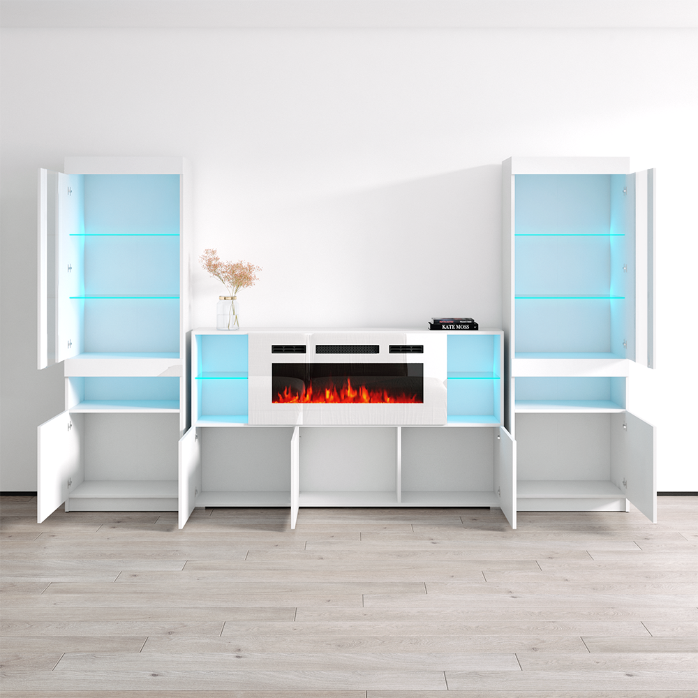 Komi WH03 Fireplace Entertainment Center