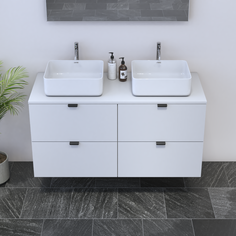 Ines 4S 120 Floating Bathroom Vanity