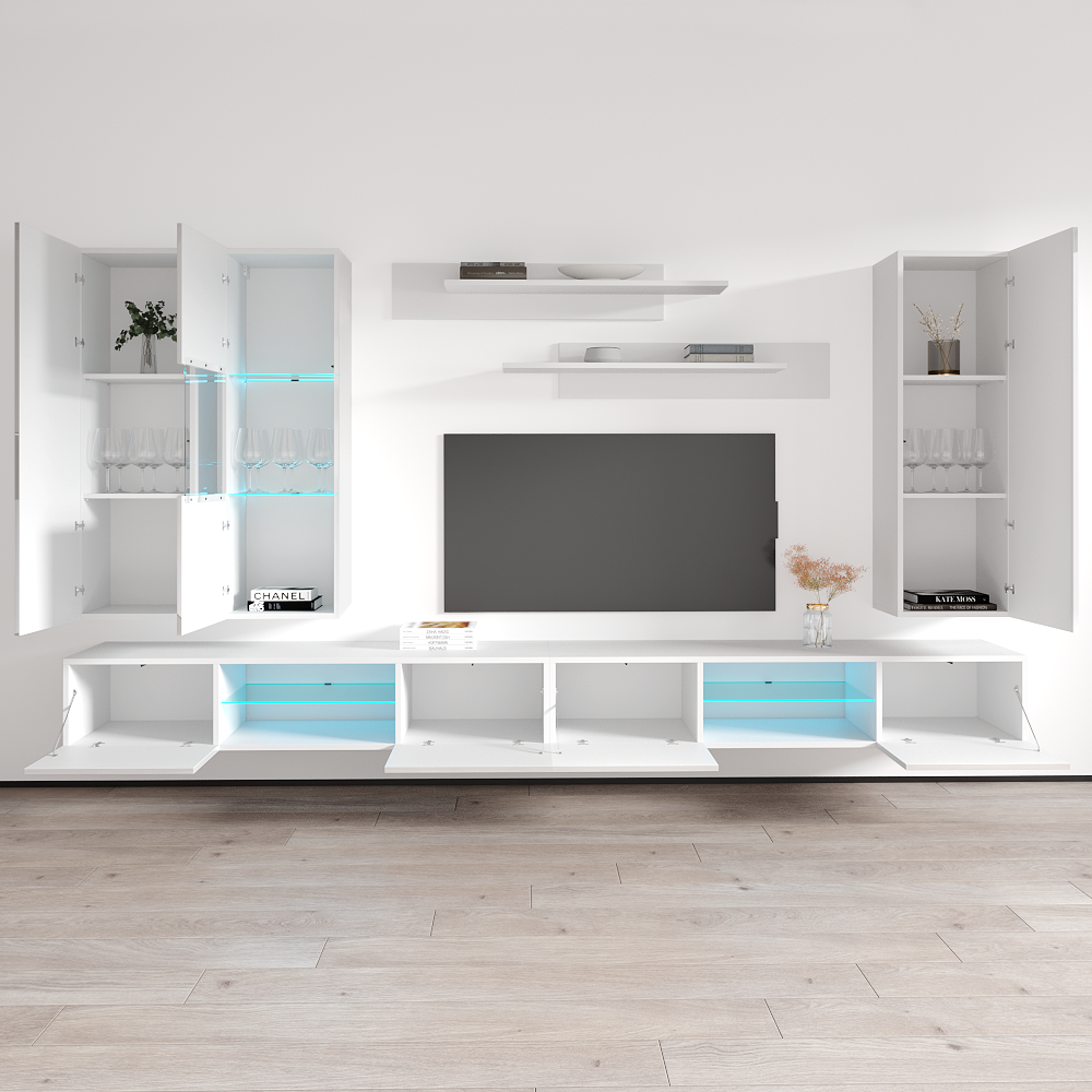 Fly E 33TV Floating Entertainment Center