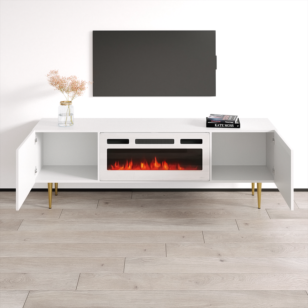 Nile WH-EF Fireplace TV Stand