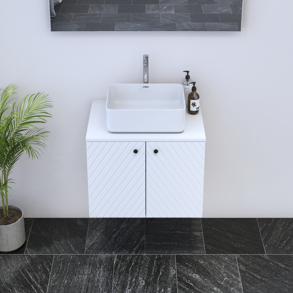 Avela 2D 60 Floating Bathroom Vanity