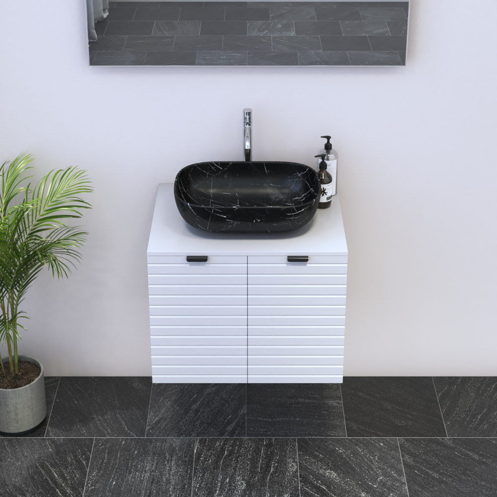 Capri 2D 60 Floating Bathroom Vanity