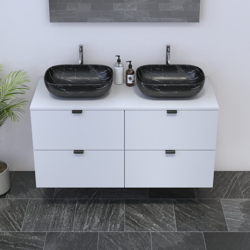 Ines 4S 120 Floating Bathroom Vanity