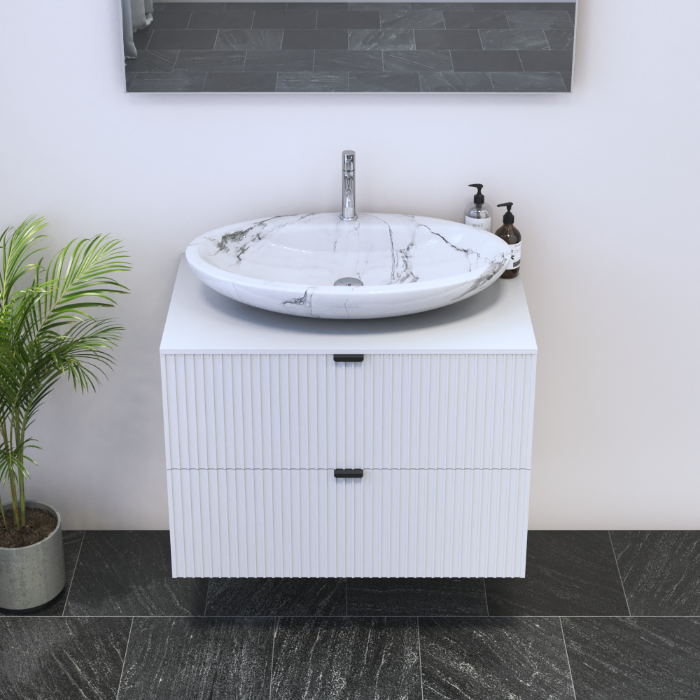 Nicole 2S 80 Floating Bathroom Vanity