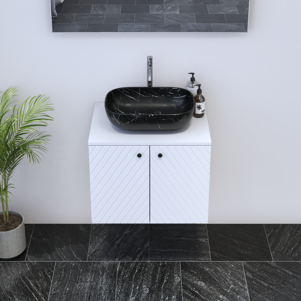 Avela 2D 60 Floating Bathroom Vanity