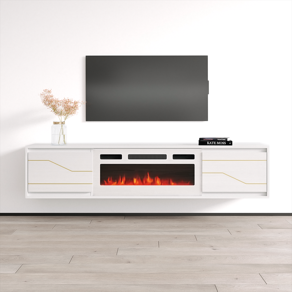 Maze WH-EF Fireplace TV Stand