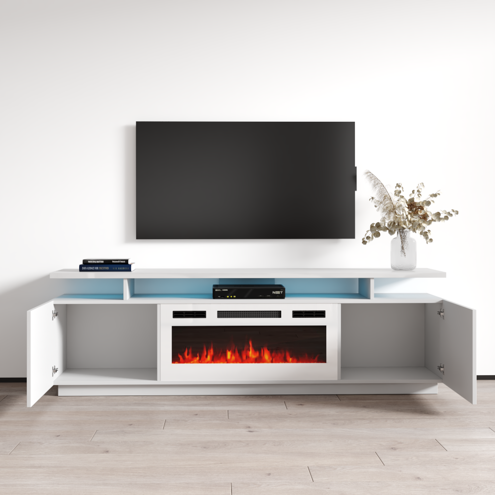 Eva-KWH Fireplace TV Stand