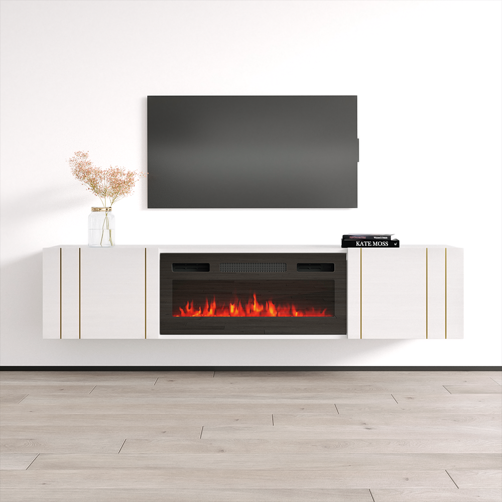 Nile BL-EF Fireplace TV Stand