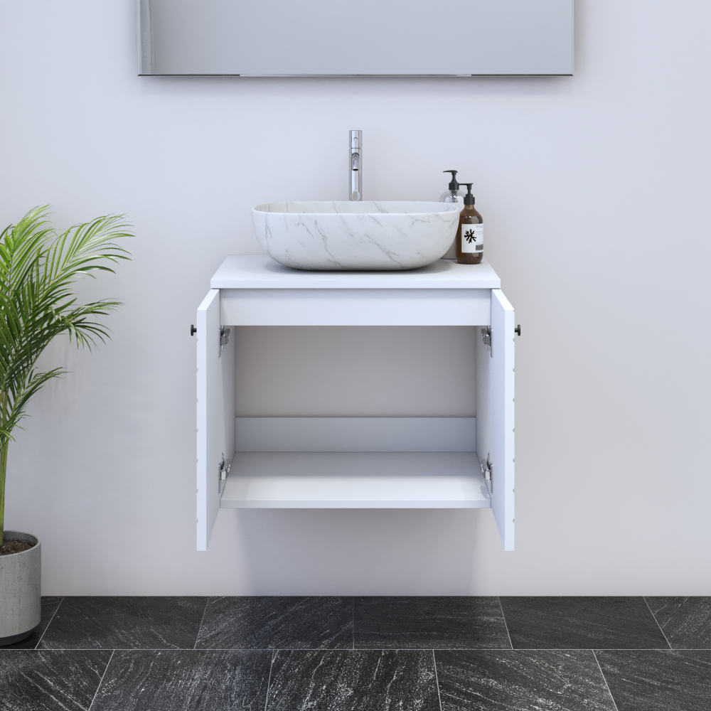 Avela 2D 60 Floating Bathroom Vanity