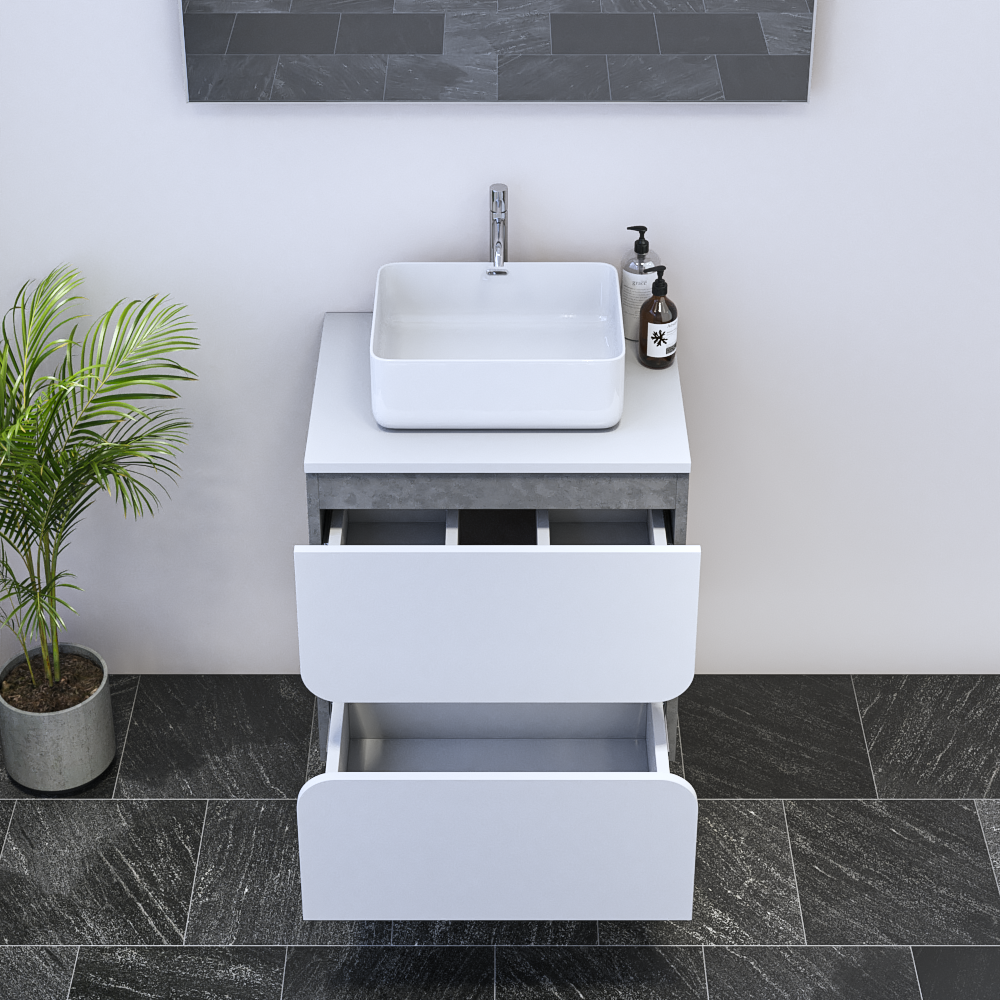 Azurro 2S 60 Floating Bathroom Vanity