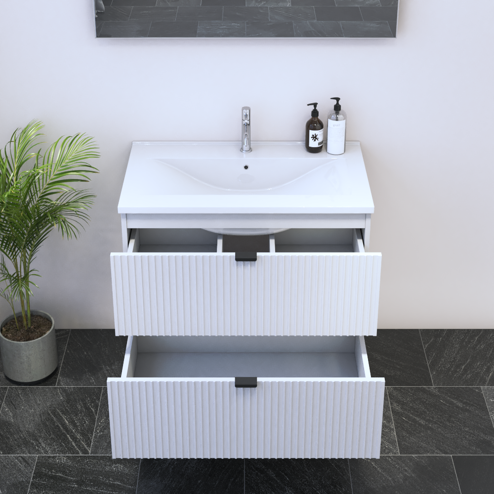 Nicole 2S 80 Floating Bathroom Vanity