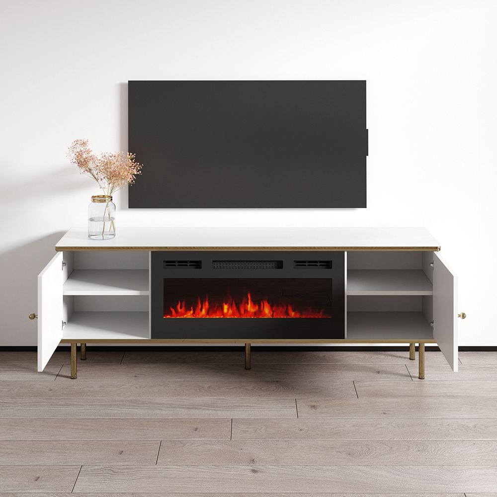 Camelia BL-EF Fireplace TV Stand