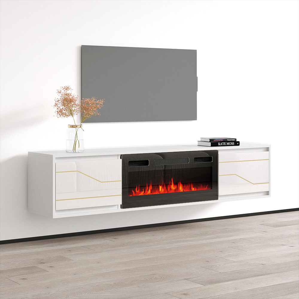 Maze BL-EF Fireplace TV Stand