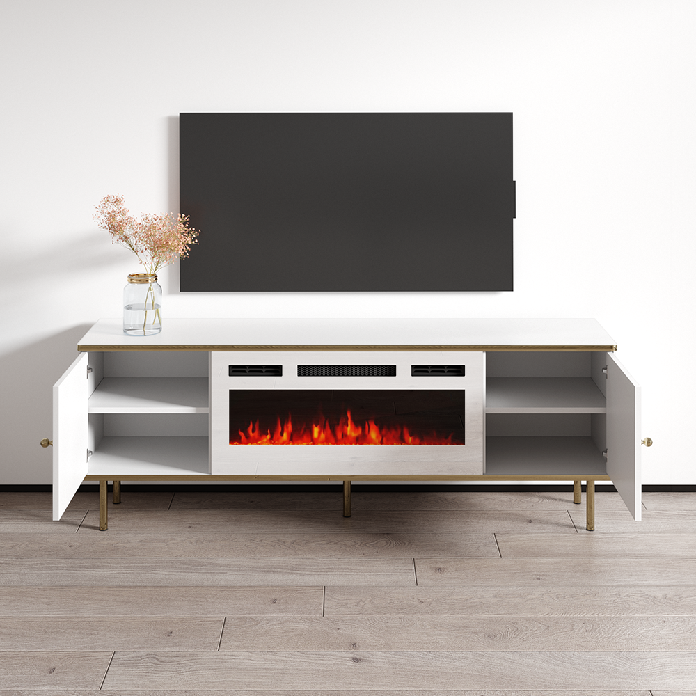 Camelia WH-EF Fireplace TV Stand