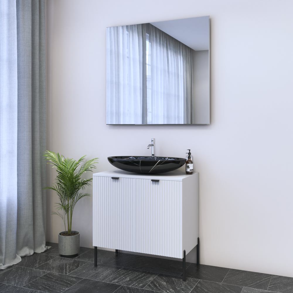 Nicole 2D 80 Floating Bathroom Vanity