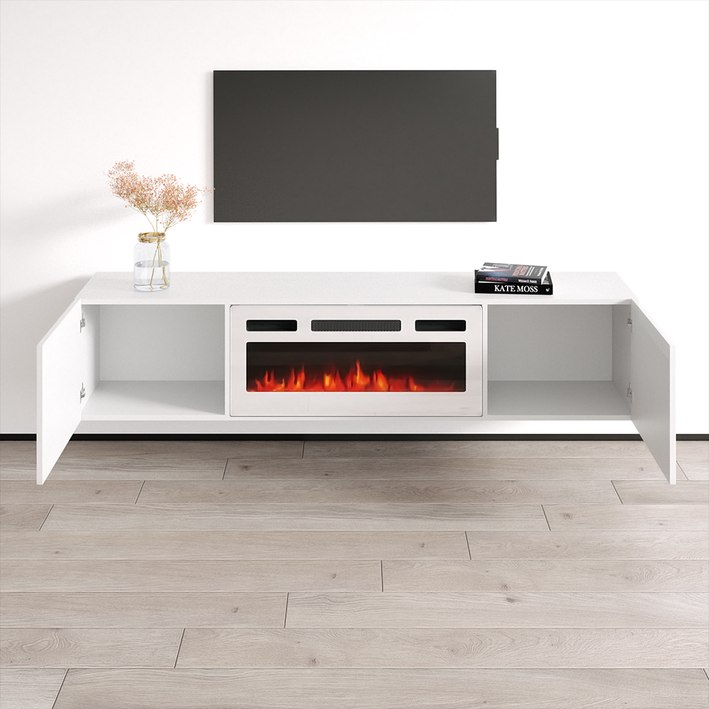 Nile WH-EF Fireplace TV Stand