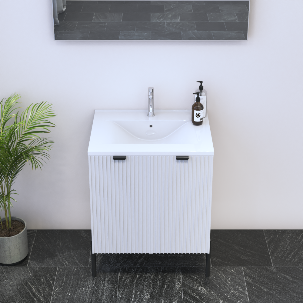 Nicole 2D 60 Floating Bathroom Vanity