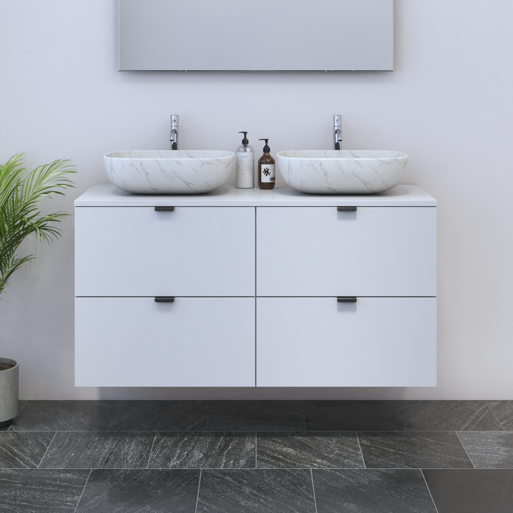 Ines 4S 120 Floating Bathroom Vanity