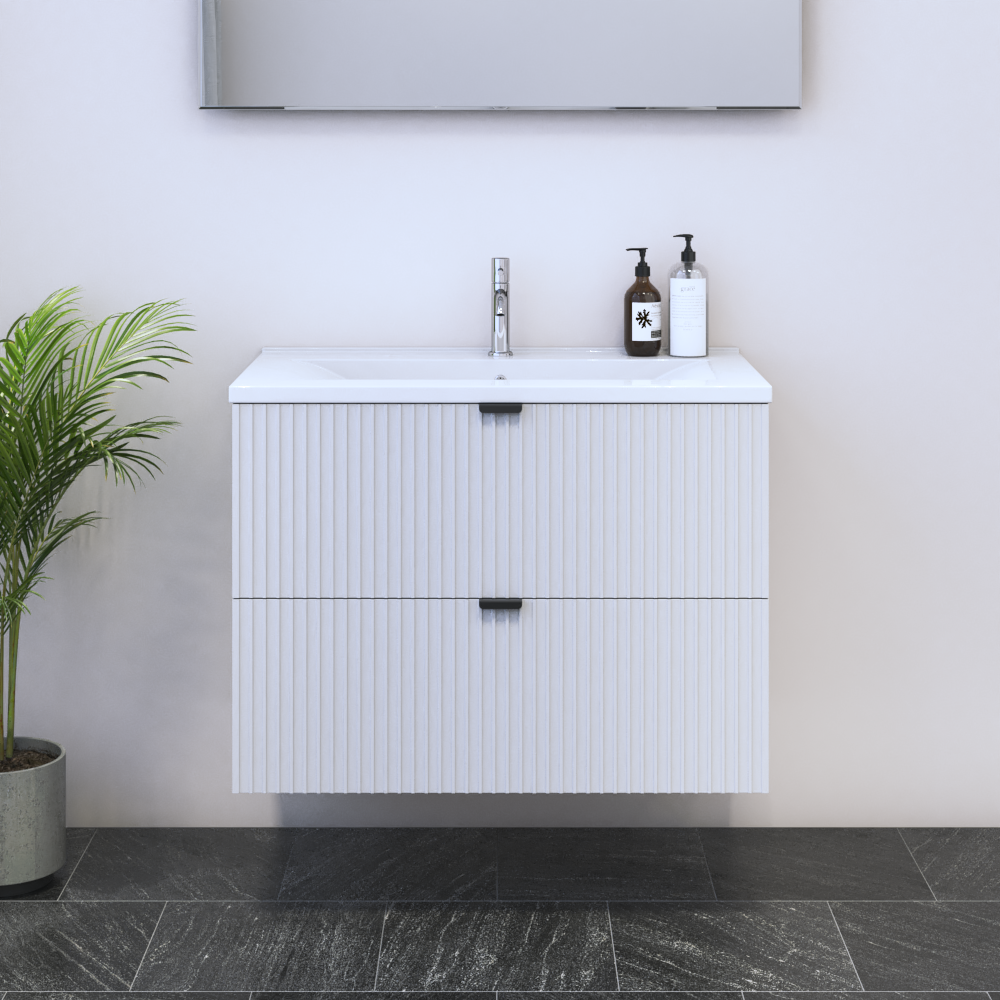 Nicole 2S 80 Floating Bathroom Vanity