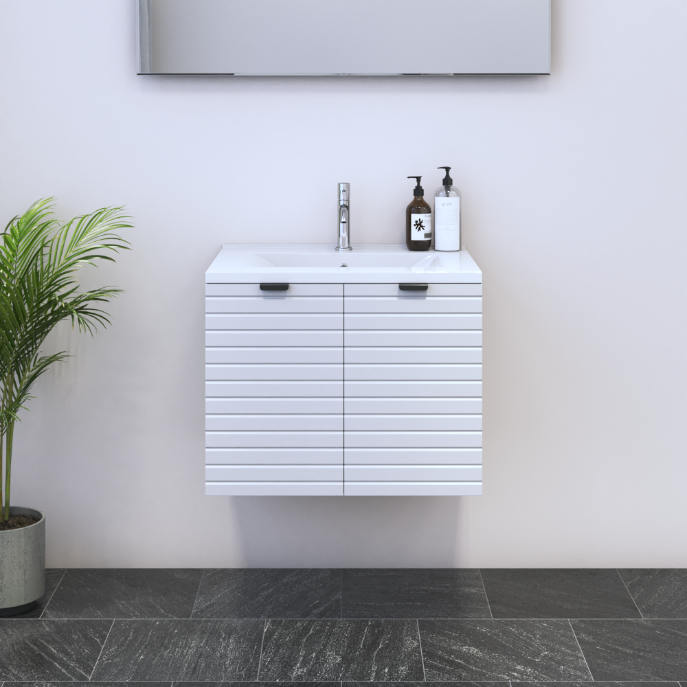 Capri 2D 60 Floating Bathroom Vanity