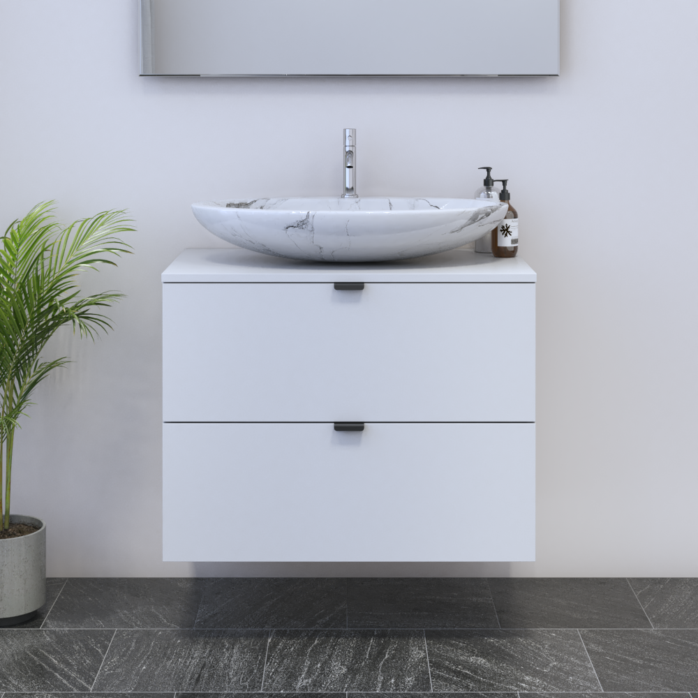 Ines 2S 80 Floating Bathroom Vanity