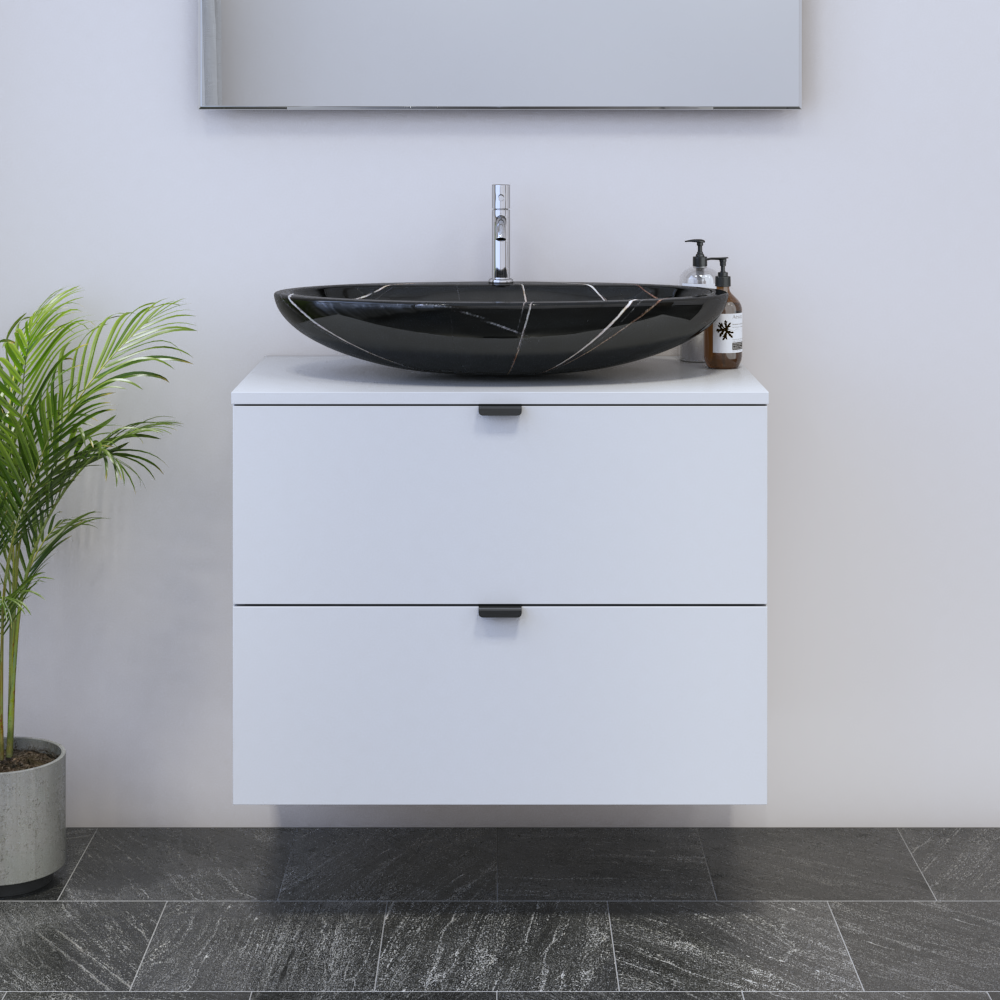 Ines 2S 80 Floating Bathroom Vanity