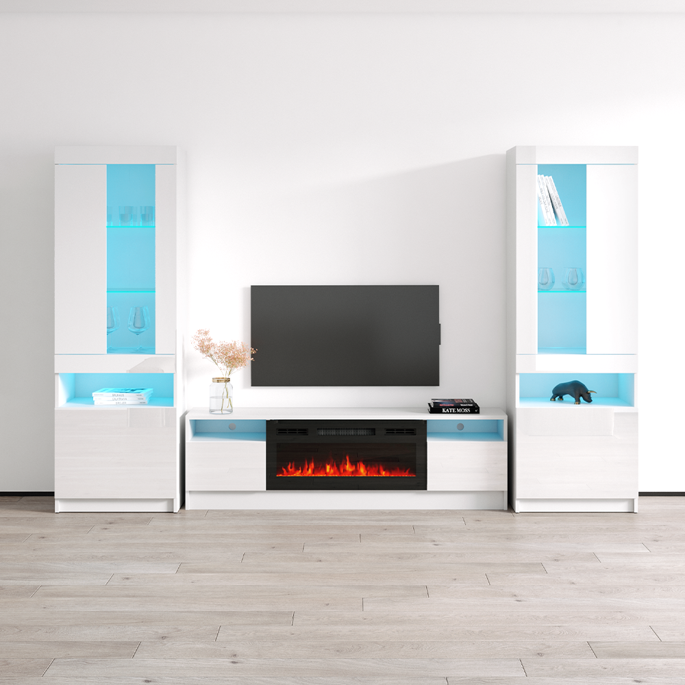 Duke BL-EF Fireplace Entertainment Center